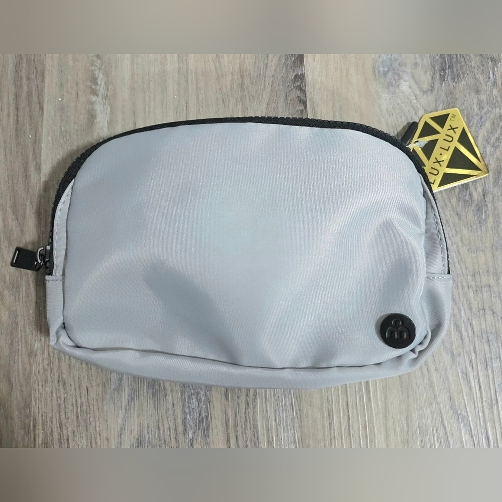 LUX LUX Belt Bag – Adjustable Crossbody Waist Pack In Gray New With Tags